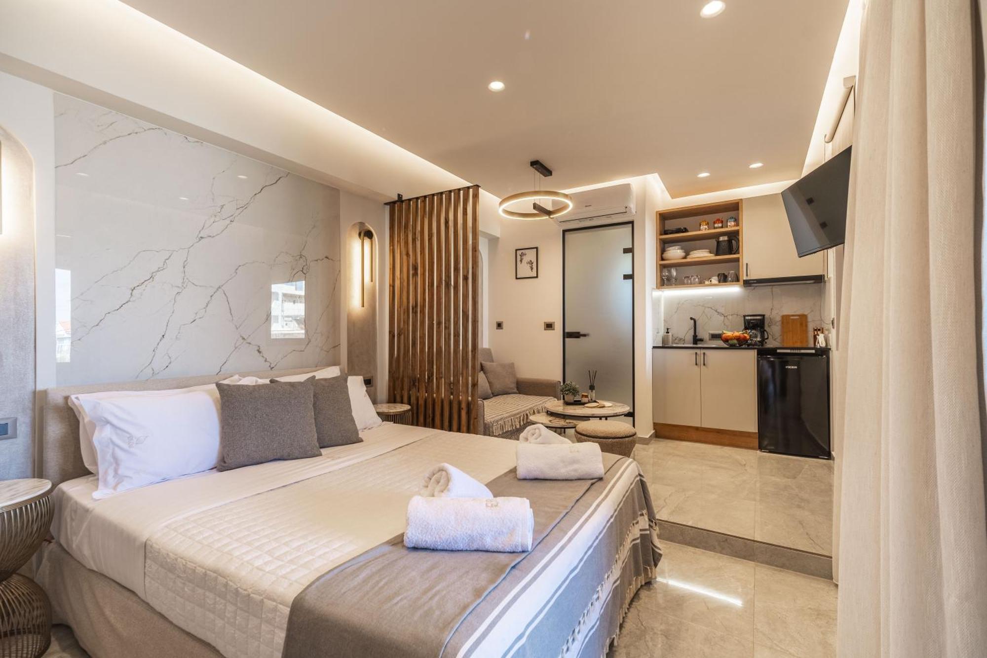 Eros Luxury Suites Rethimno Eksteriør billede